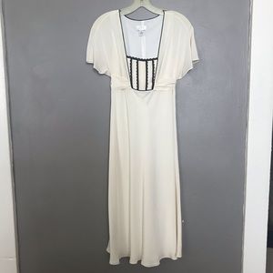 Ann Taylor loft silk flowy dress